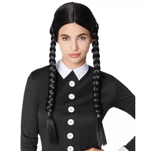 Adult Wednesday Addams Wig - The Addams Family