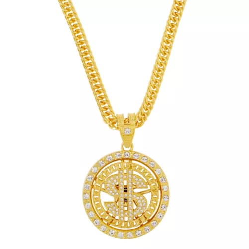 Dollar Sign Chain Necklace