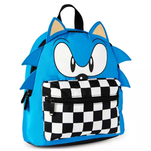 3D Sonic Checkered Mini Backpack - Sonic the Hedgehog 6 3D Sonic Checkered Mini Backpack - Sonic the Hedgehog