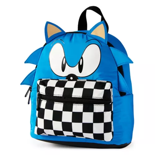 3D Sonic Checkered Mini Backpack - Sonic the Hedgehog 7 3D Sonic Checkered Mini Backpack - Sonic the Hedgehog