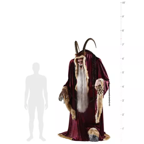 6 Ft 6 In Krampus Animatronic