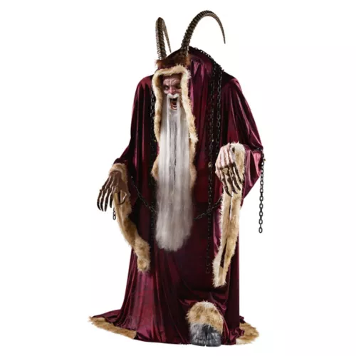 6 Ft 6 In Krampus Animatronic