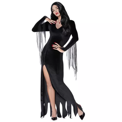 Adult Morticia Addams Costume - The Addams Family 6 Adult Morticia Addams Costume - The Addams Family