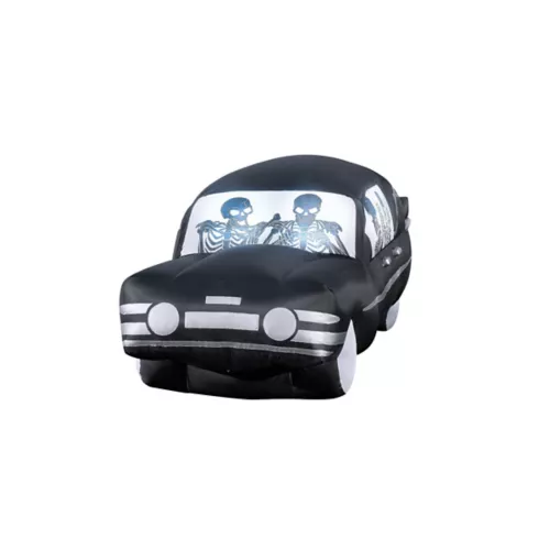 14 Ft Hearse Inflatable Decoration 7 14 Ft Hearse Inflatable Decoration