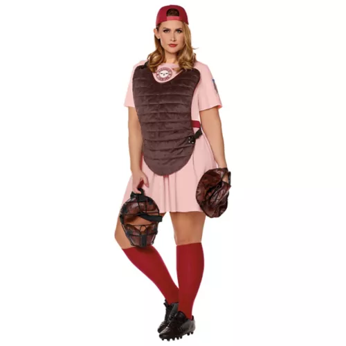 Adult Dottie Plus Size Costume -  A League of Their Own