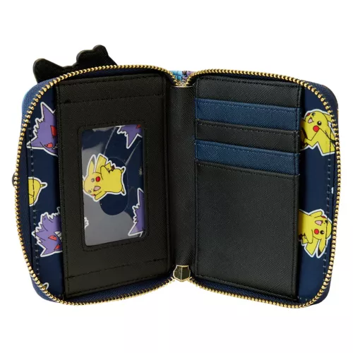 Loungefly Pikachu x Gengar Zip Wallet - Pokémon