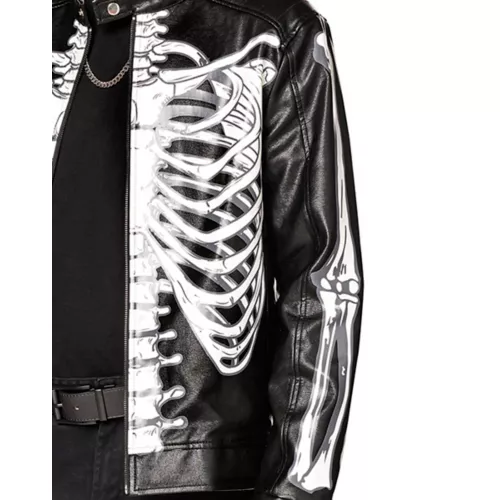 Adult Skeleton Moto Jacket