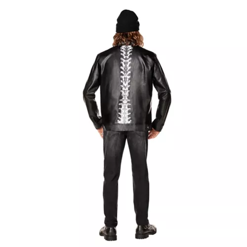 Adult Skeleton Moto Jacket