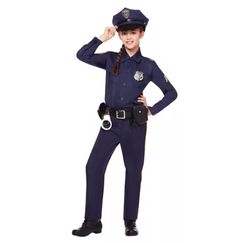 Kids Police Officer Costume Deluxe