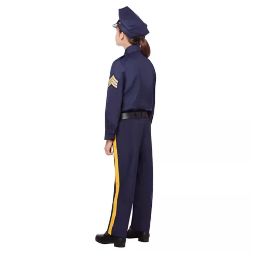 Kids Police Officer Costume Deluxe