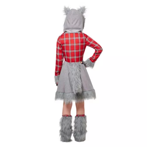 Kids Faux Fur Charming Werewolf Costume
