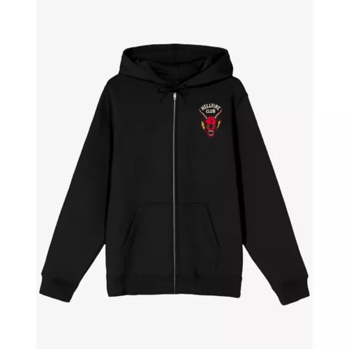 Hellfire Club Zip Hoodie - Stranger Things