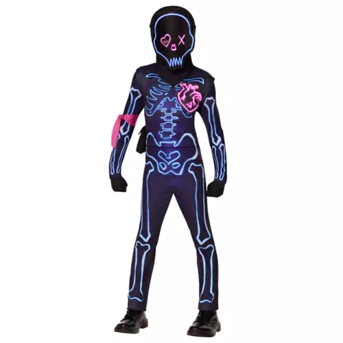 Youth Light-Up Fortnite Party Trooper Costume