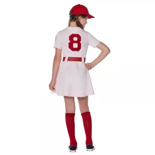 Kids Dottie Costume - A League of Their Own