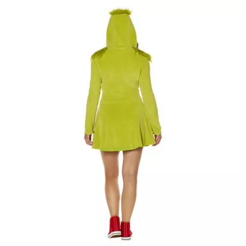 Adult Grinch Hooded Dress -  Dr. Seuss