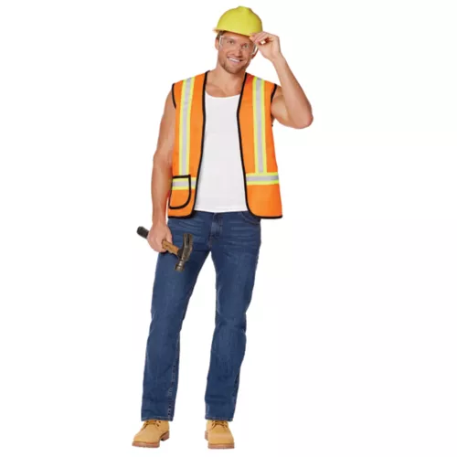 Construction Worker Costume Kit