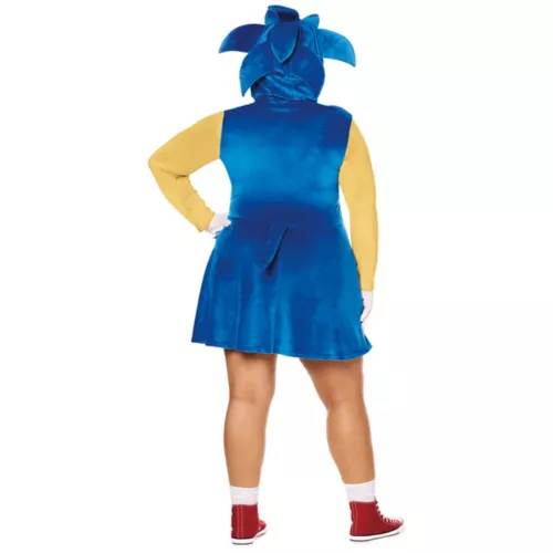 Adult Sonic Dress Costume 8 Adult Sonic Dress Costume