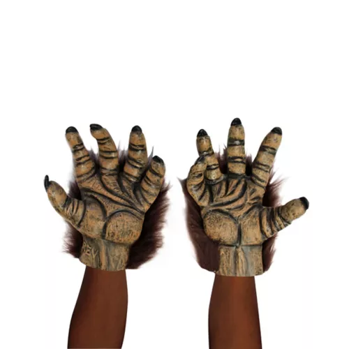 Werewolf Half Mask with Hands