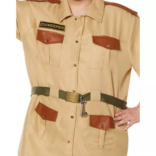 Adult Men\'s Zookeeper Plus Size Costume