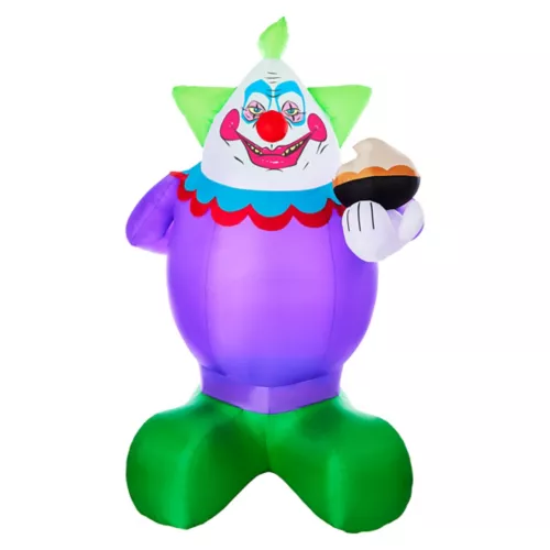 12 Ft Jumbo Light-Up Inflatable Decoration - Killer Klowns from Outer Space