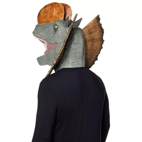 Dilophosaurus Full Mask - Jurassic Park 3 Dilophosaurus Full Mask - Jurassic Park