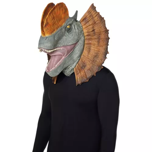 Dilophosaurus Full Mask - Jurassic Park 5 Dilophosaurus Full Mask - Jurassic Park