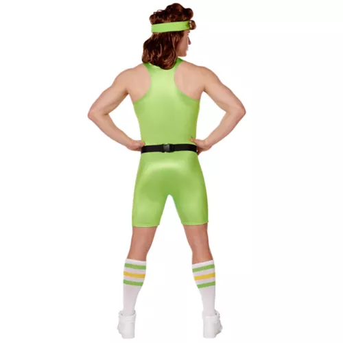 Adult \'80s Aerobics Workout Costume