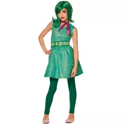Kids Disgust Costume - Inside Out 2 3 Kids Disgust Costume - Inside Out 2