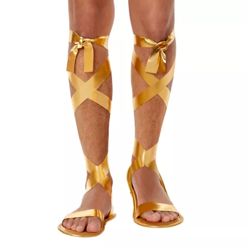 Gold Roman Sandals
