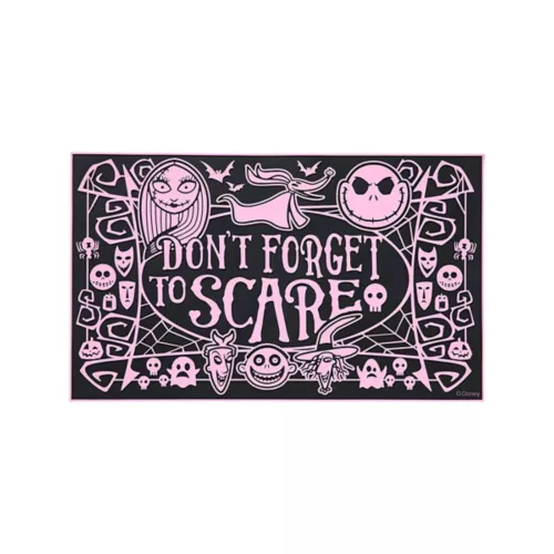 Don\'t Forget to Scare Doormat - The Nightmare Before Christmas