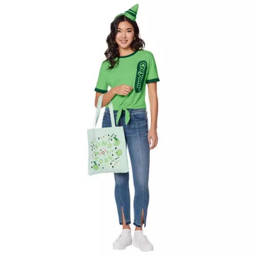 Adult Kind to the Core Green Crayon Costume Kit - Crayola