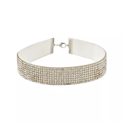 Rhinestone Choker Necklace