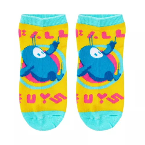 Fall Guys No Show Socks - 5 Pack