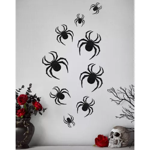 Gothic Noir Spider Decals