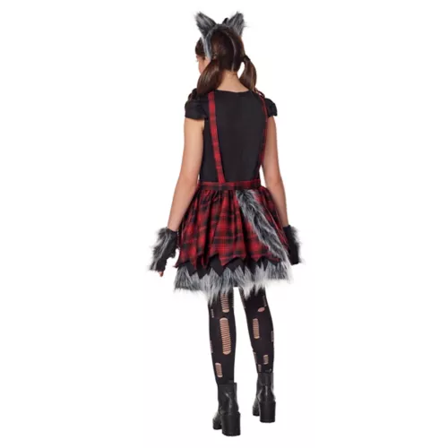 Kids Wolf Cutie Dress Costume