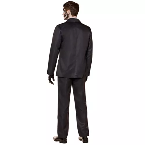 Adult Black Skeleton Suit