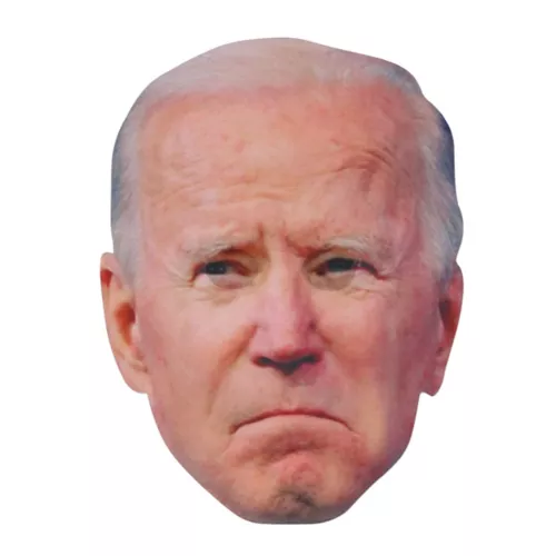 Joe Biden Flat Half Mask 3 Joe Biden Flat Half Mask