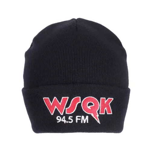 Stranger Things WSQK 94.5 FM Beanie Hat 3 Stranger Things WSQK 94.5 FM Beanie Hat