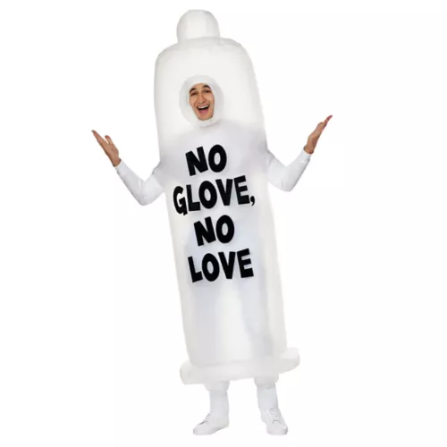 Adult Inflatable Condom Costume 3 Adult Inflatable Condom Costume