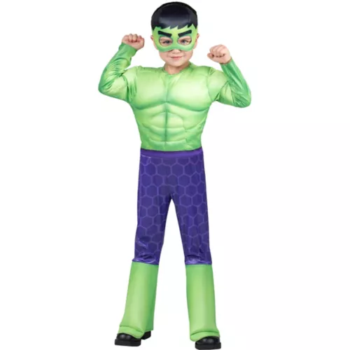 Toddler Hulk Muscle Costume - Marvel