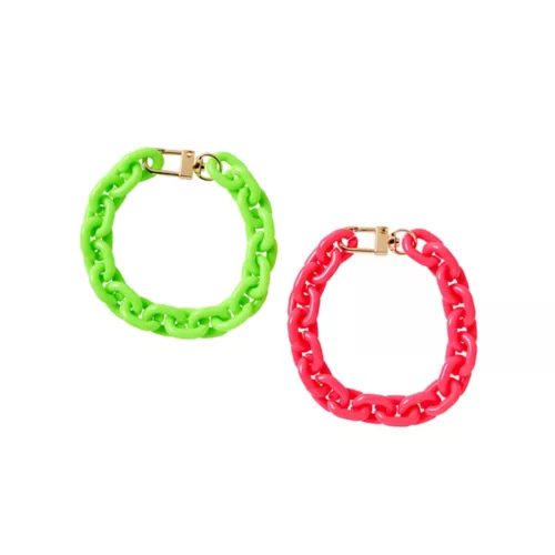 \'80s Chain Bracelets - 2 Pack