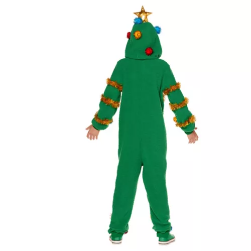 Kids Christmas Tree Jumpsuit Costume