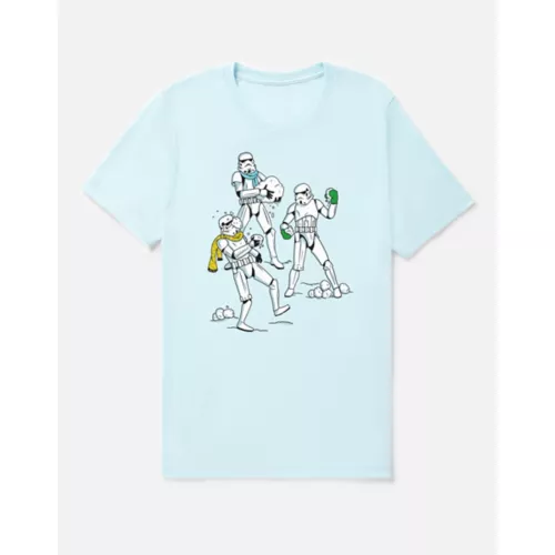 Stormtrooper Snowball Fight T Shirt - Star Wars