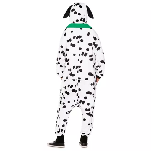 Adult Dalmatian Jumpsuit Costume
