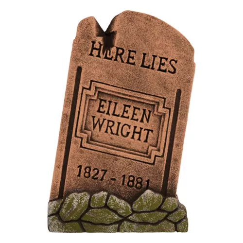 15 Inch Eileen Wright Tombstone 6 15 Inch Eileen Wright Tombstone