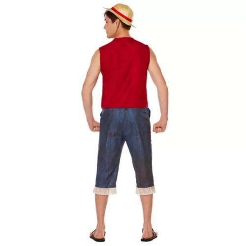 Adult Straw Hat Luffy Costume -  One Piece