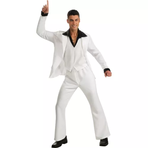 Adult White Suit - Saturday Night Fever