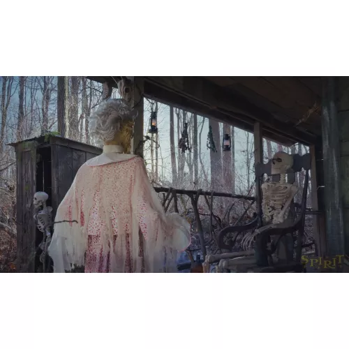 5 Ft 8 In Twisted Grandma Animatronic