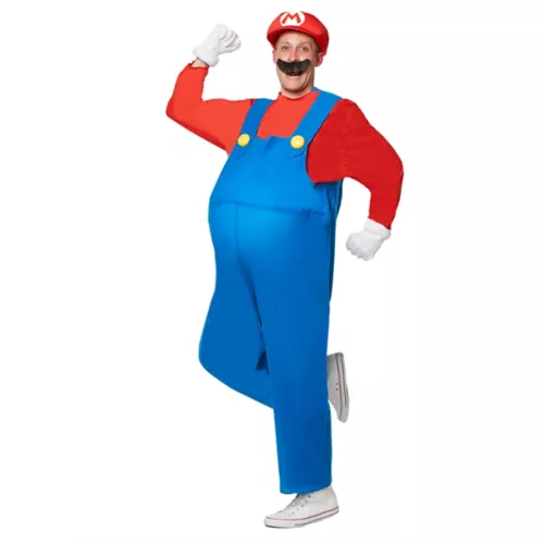 Adult Mario Costume Mario Bros Halloween & Costume Stores — free download