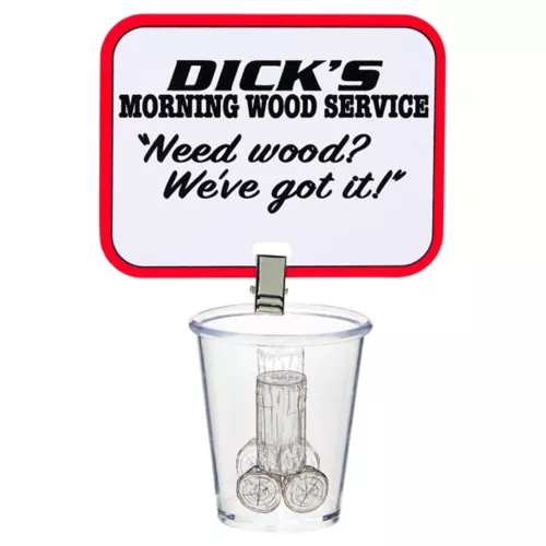 Dick’s Shot Glass with Name Badge